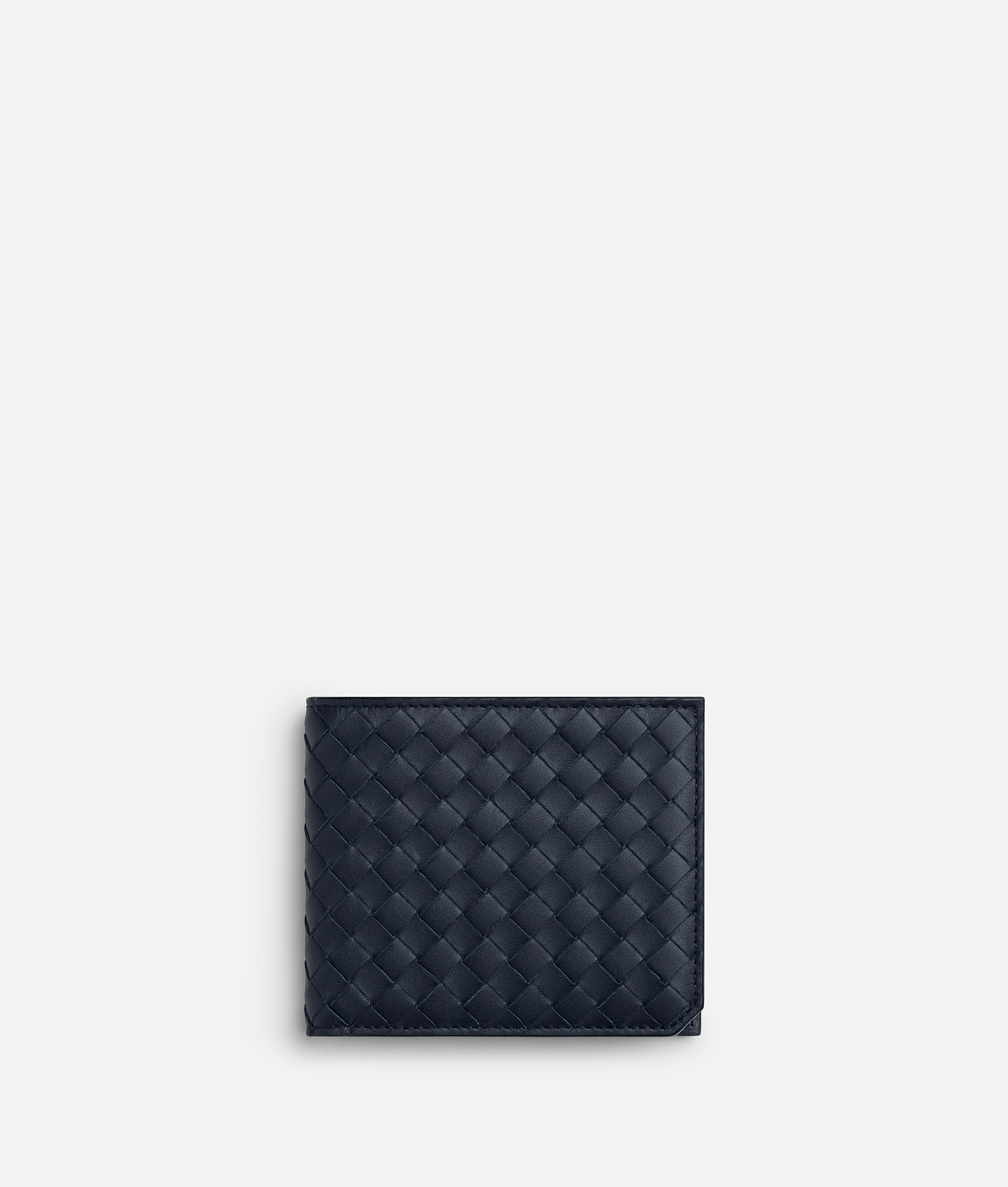 Bottega Veneta Intrecciato Piccolo Bi-fold Wallet With Coin Purse - Space - Man