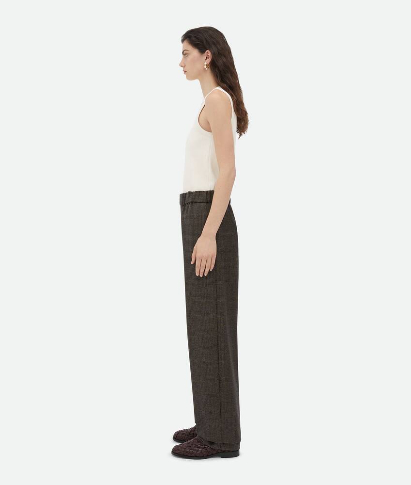 Display a large version of the product image 2 - Houndstooth Wool Trousers