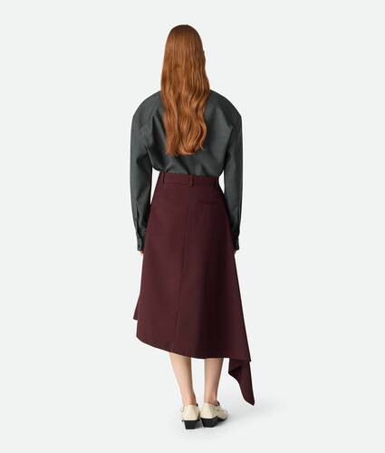 Sartorial Wool Skirt