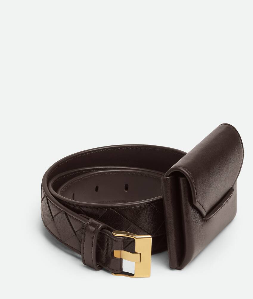 Ein größeres Bild des Produktes anzeigen 1 - Intrecciato Watch Gürtel mit Tasche