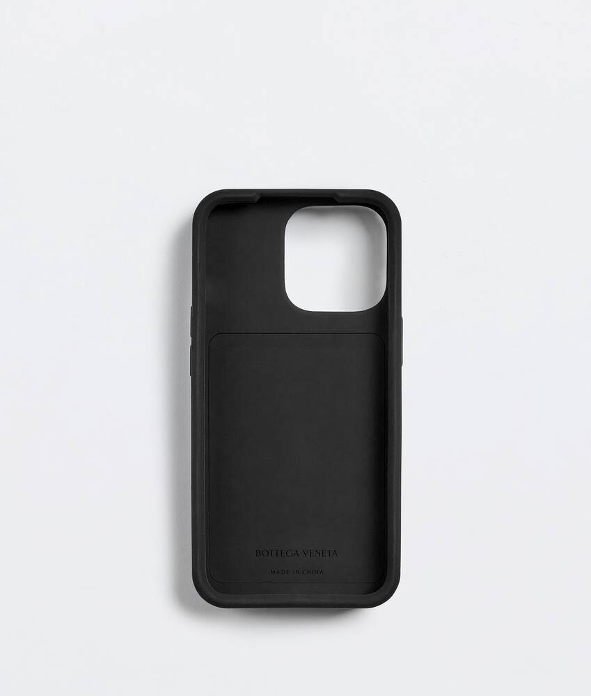 Bottega Veneta® Men's Iphone 13 Pro Case in Black. Shop online now.
