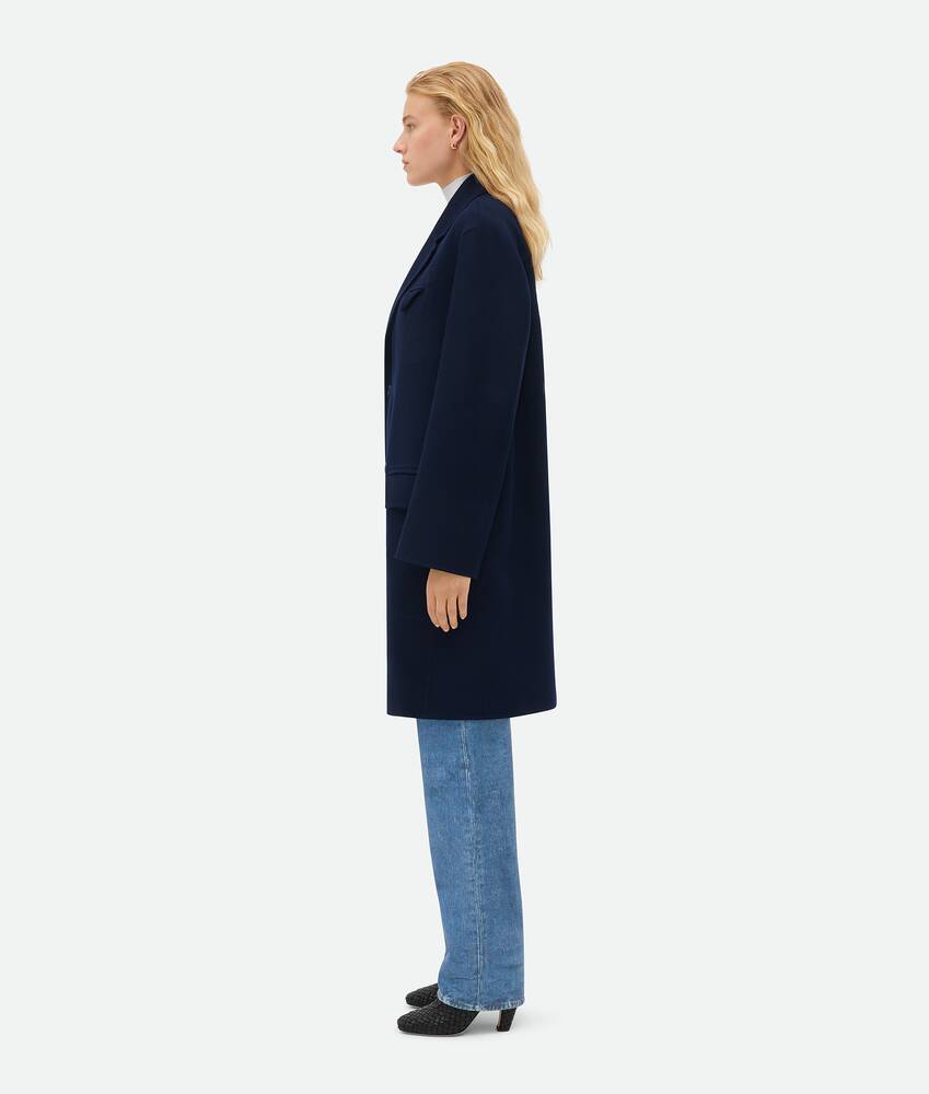 Cashmere sale navy coat