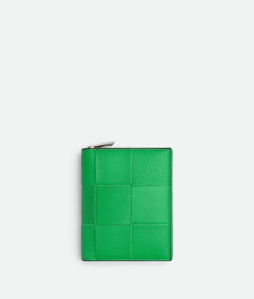 Bottega Veneta® Men's Intrecciato Zipped Card Case in Dark Green. Shop  online now.