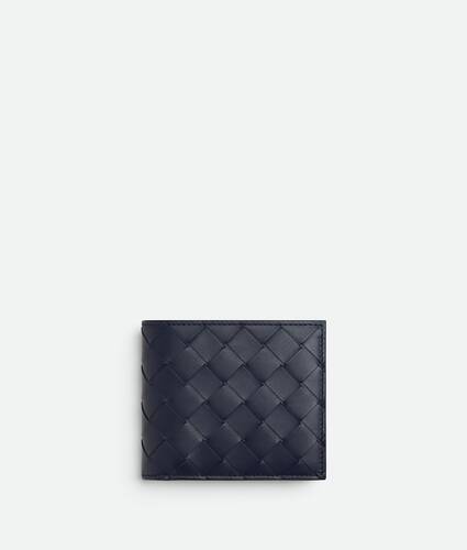 Intrecciato Bi-Fold Wallet With Coin Purse