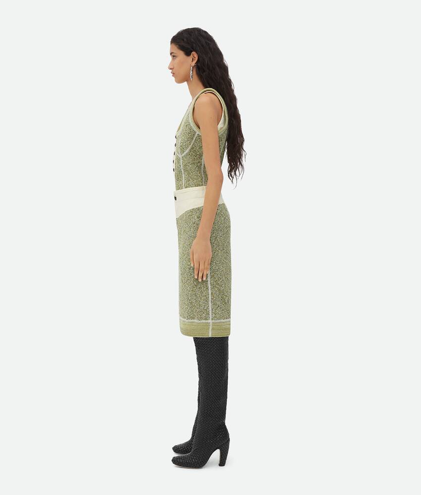 Display a large version of the product image 2 - Textured Mouline Cotton Jersey Skirt