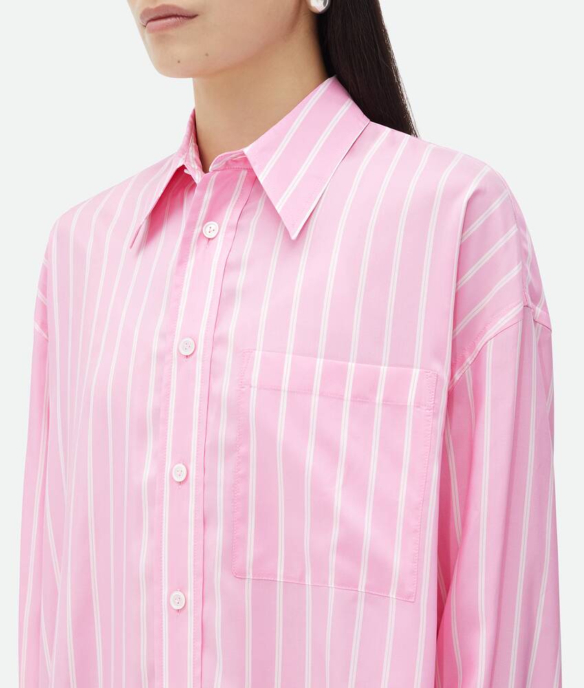 Display a large version of the product image 4 - Silk Striped Shirt