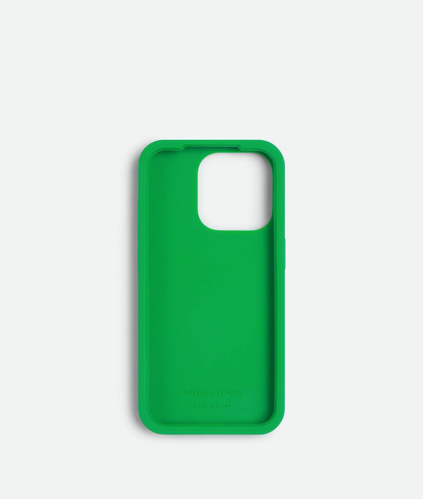 Bottega Veneta® Men's iPhone 15 Pro Case in Parakeet. Shop online now.