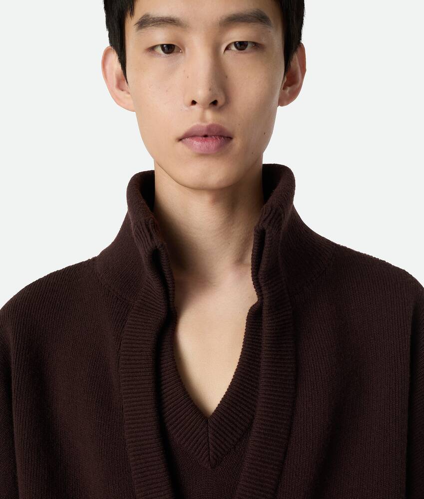 Ein größeres Bild des Produktes anzeigen 4 - Pullover aus kompakter Wolle