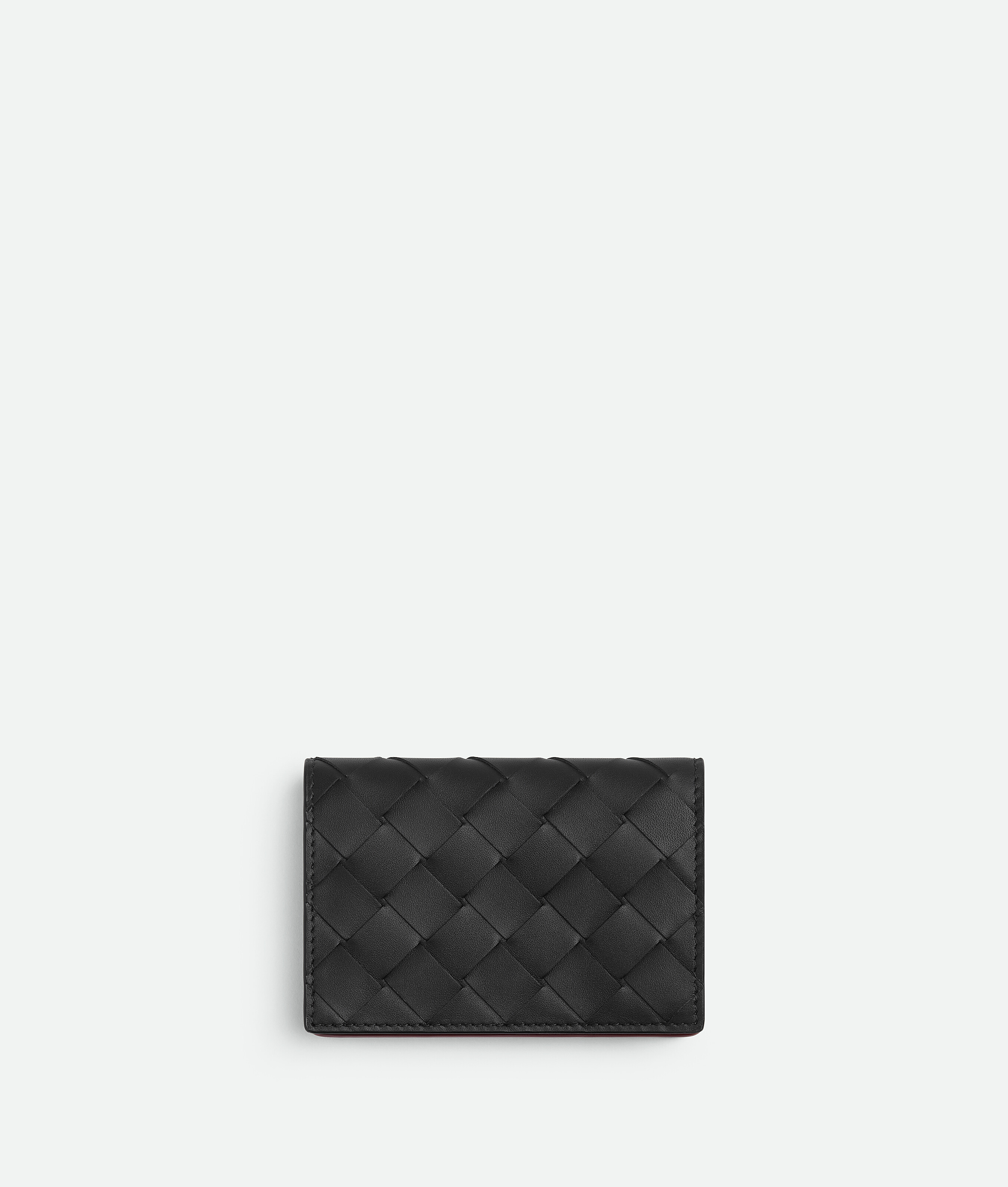カードケース・名刺入れ Bottega Veneta Dark Brown Nappa Leather Andiamo Card Holder Bottega Veneta Andiamo Intrecciato Leather Envelope Card
