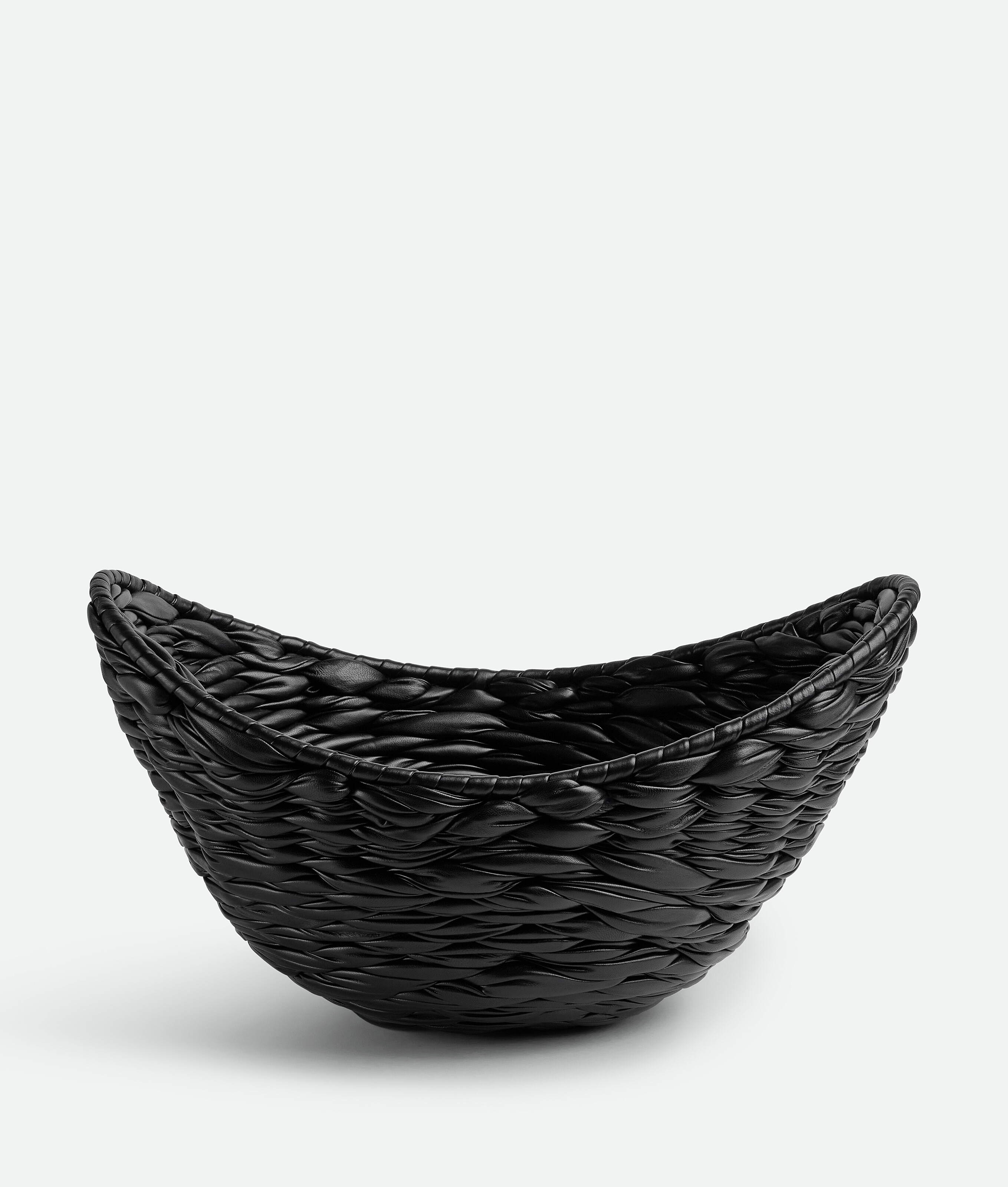 Bottega Veneta Intreccio Foulard Nest Basket - Black - Unisex