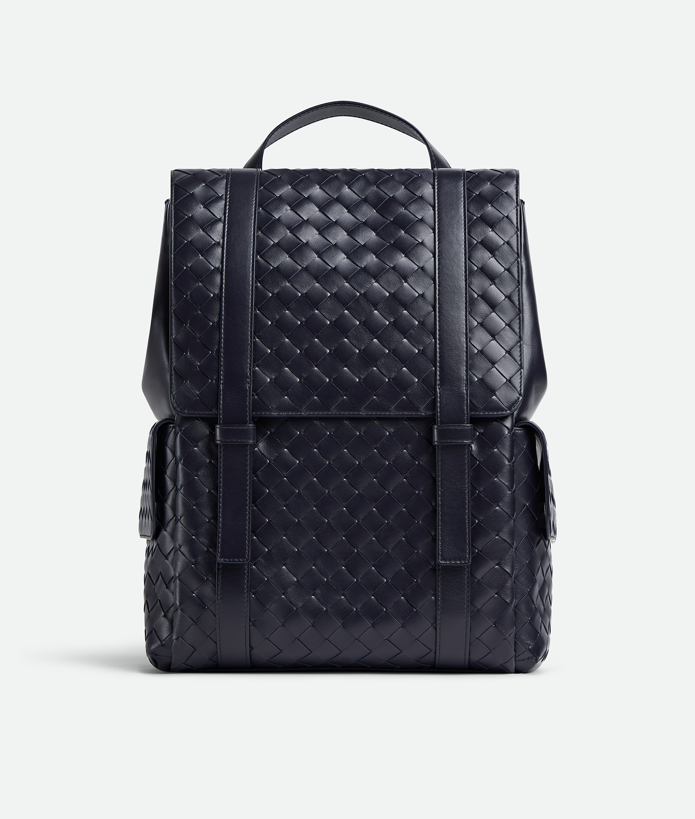 Bottega Veneta Back To School Backpack - Blue - Man -