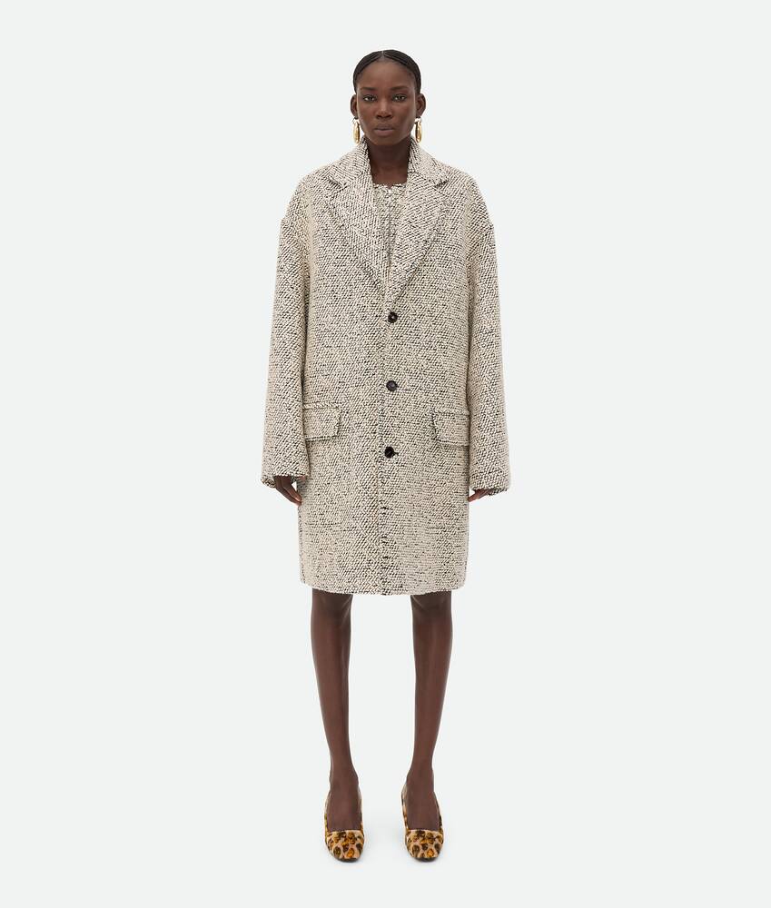 Display a large version of the product image 4 - Bi-Color Wool Boucle Coat