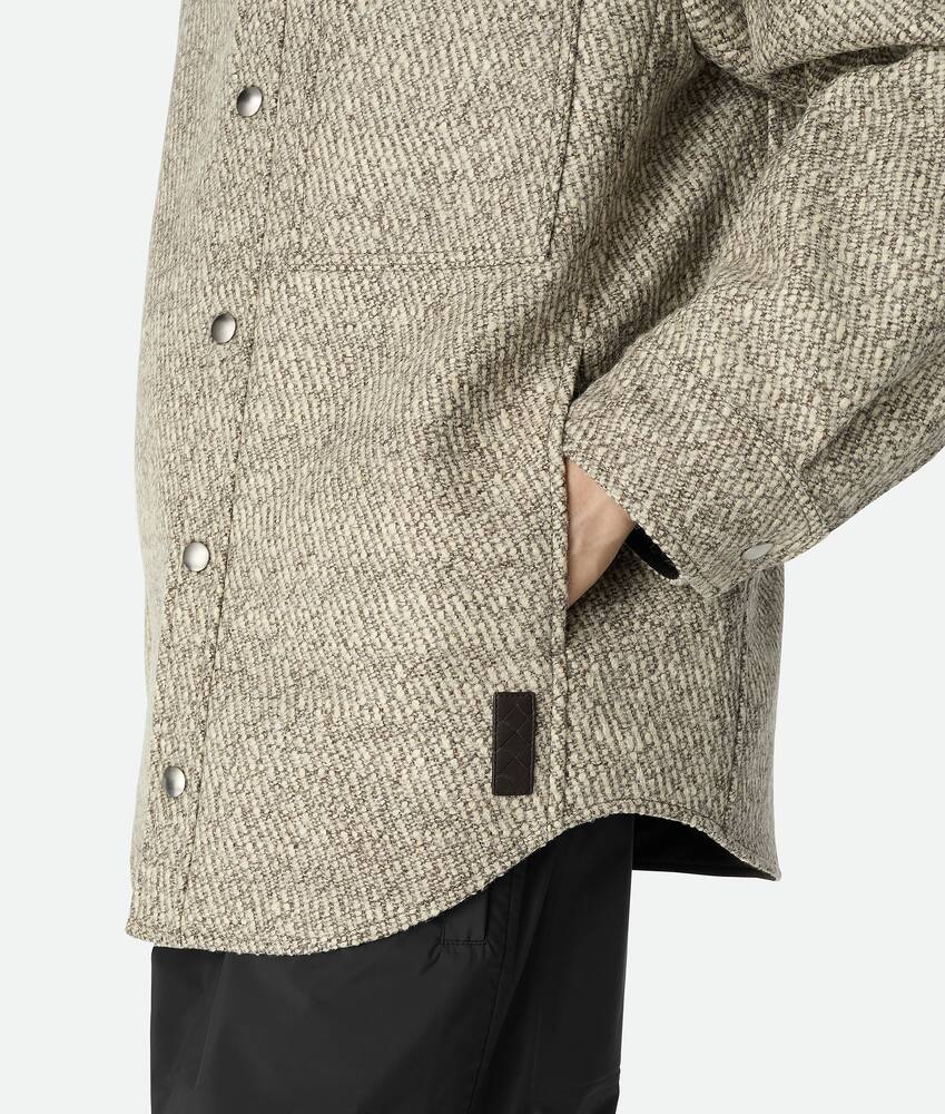 Display a large version of the product image 5 - Felt Wool Overshirt