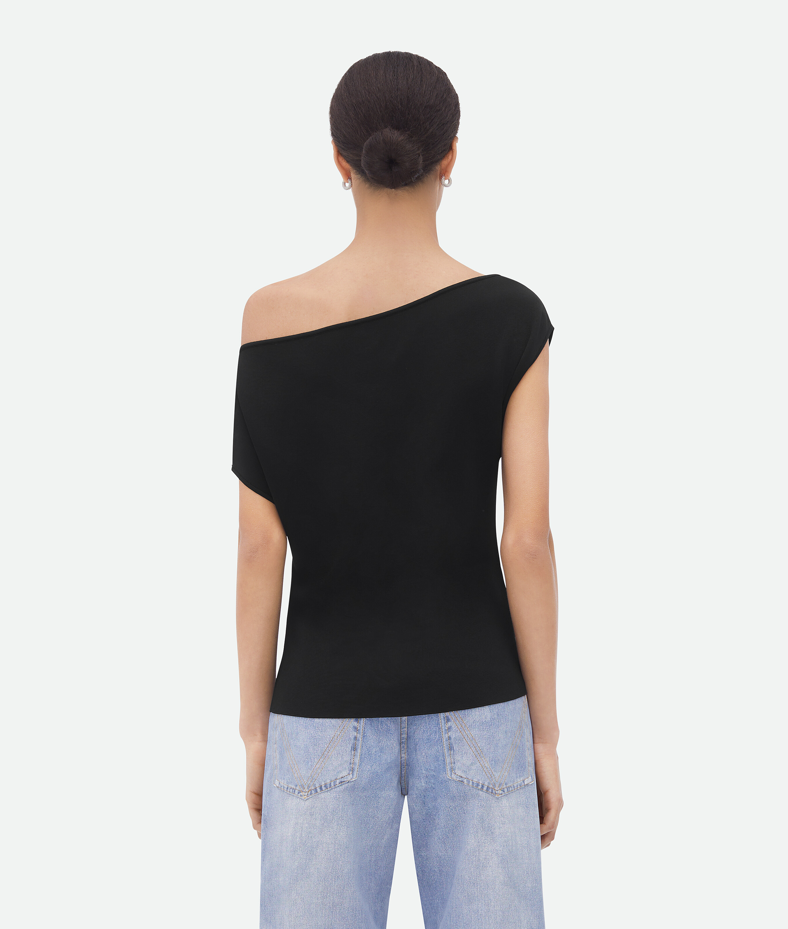 Bottega Veneta Bottega Veneta Viscose Fluid Knitted Top In