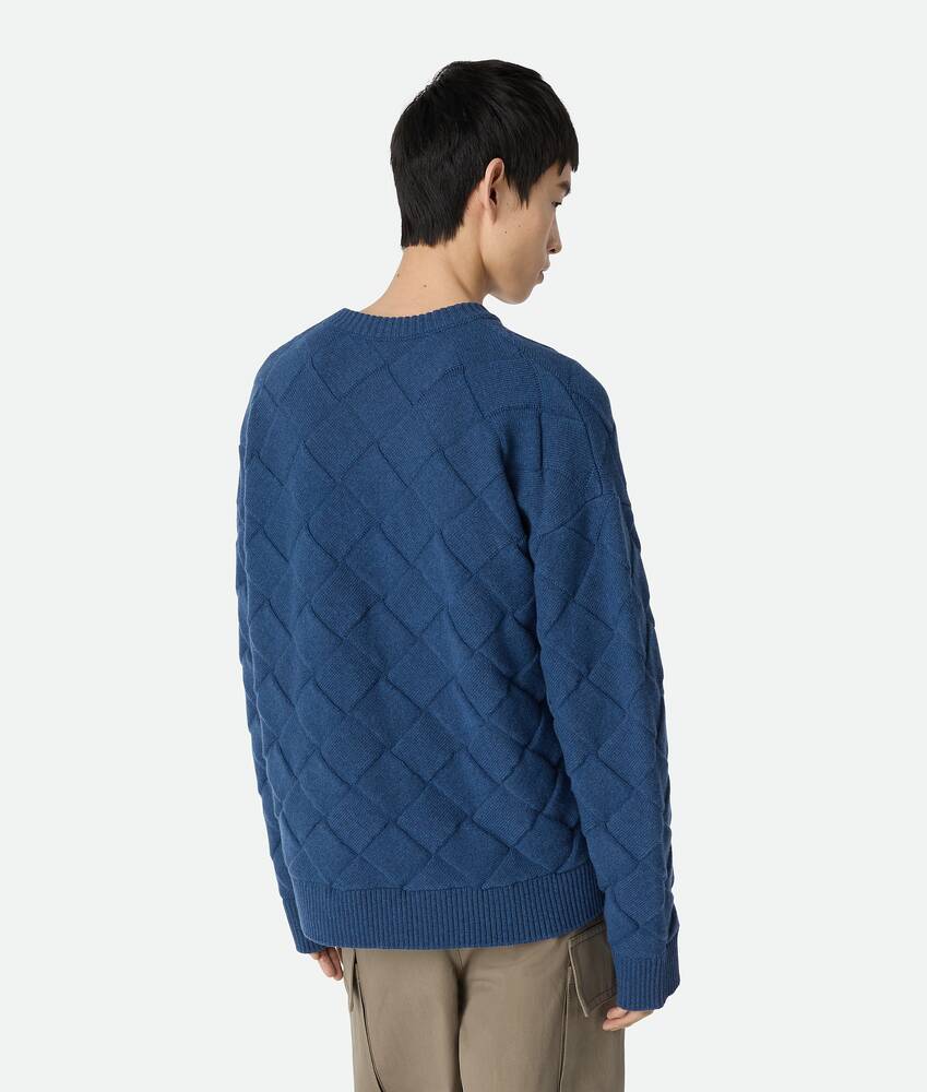 Display a large version of the product image 3 - Intrecciato Wool Sweater 