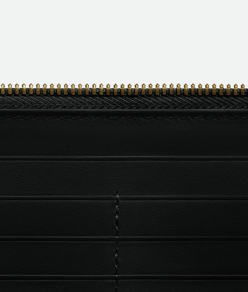 Bottega Veneta® Women's Cassette Zip Around Wallet in Black