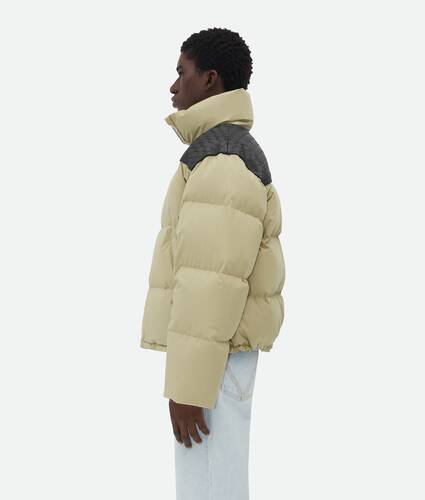 Frosted Poplin Puffer Jacket