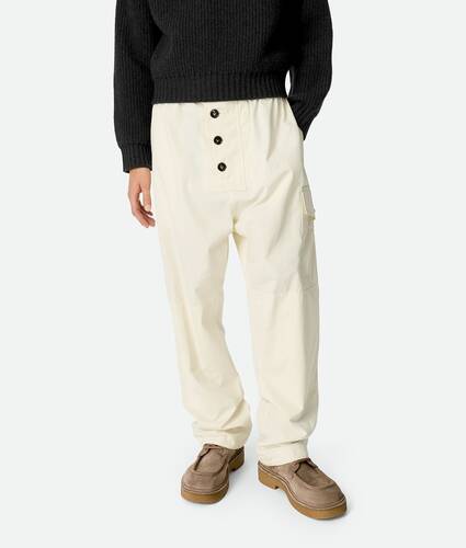 Light Cotton Twill Trousers