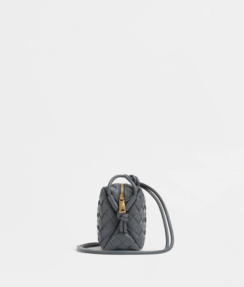 Bottega Veneta® Mini Loop Camera Bag in Thunder. Shop online now.