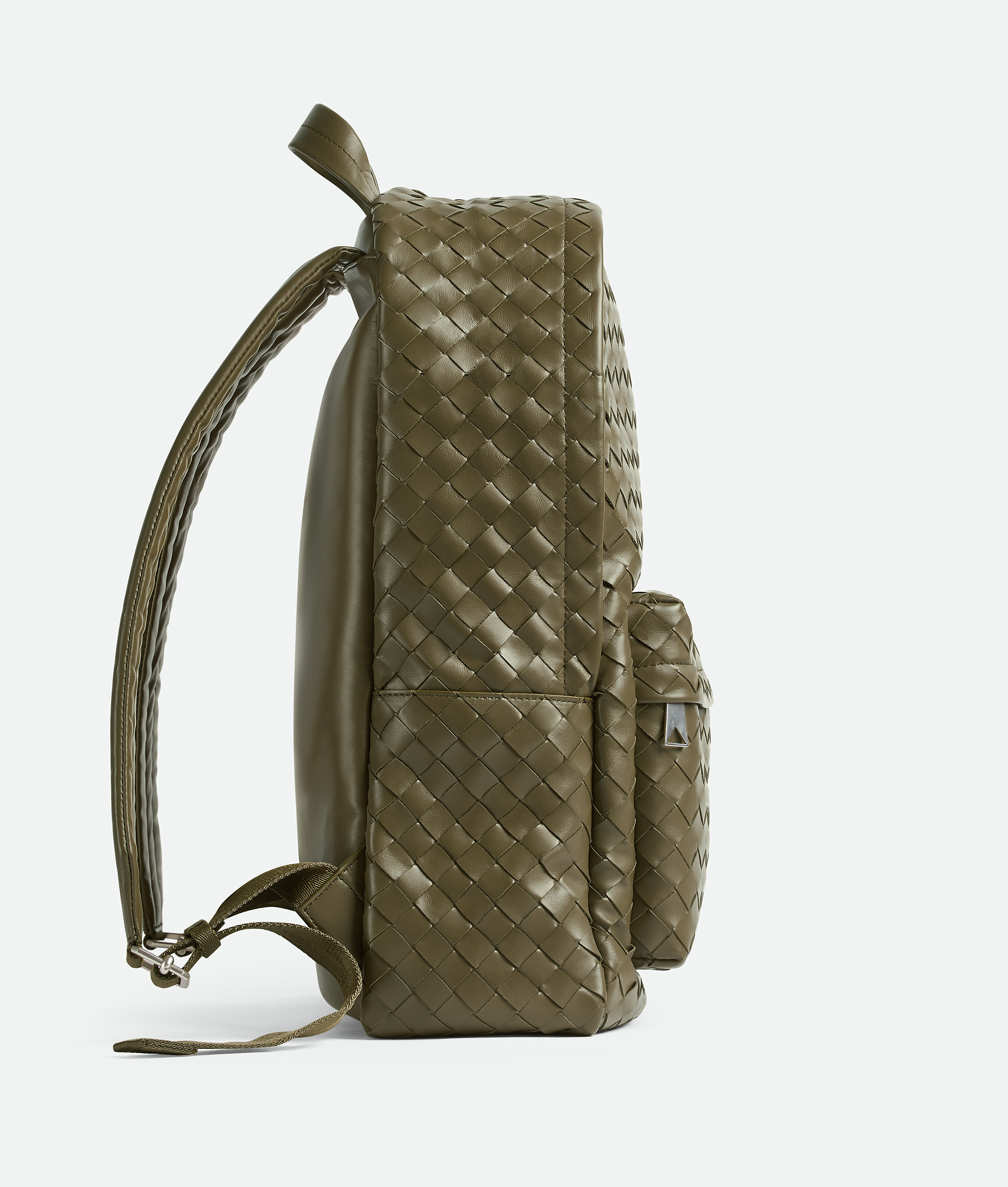 Shop Bottega Veneta Medium Intrecciato Backpack In Brown