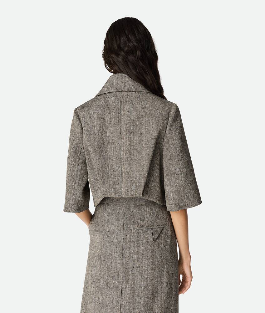 Display a large version of the product image 3 - Viscose And Silk Jacket