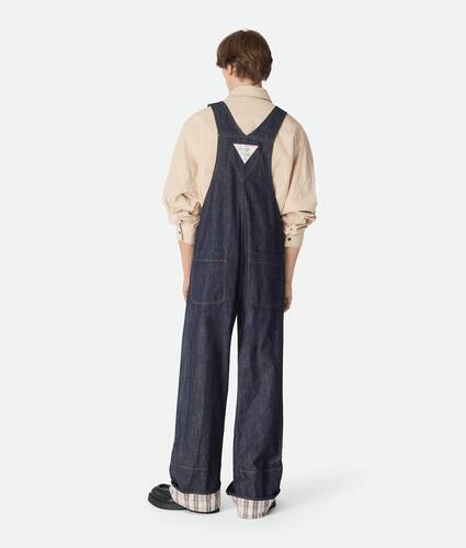 Rinsed Indigo Denim Jumpsuit