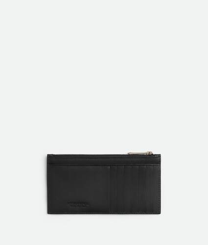 Intrecciato Long Zippered Card Case