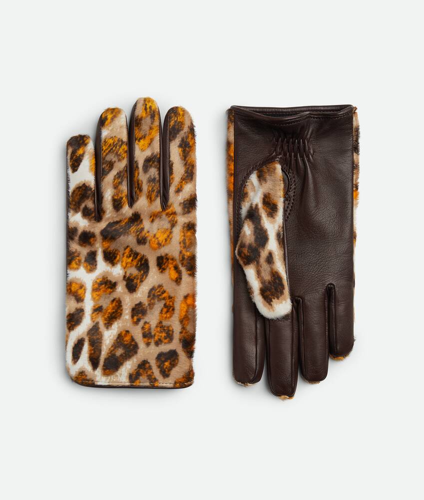 Display a large version of the product image 1 - Printed Leather Gloves