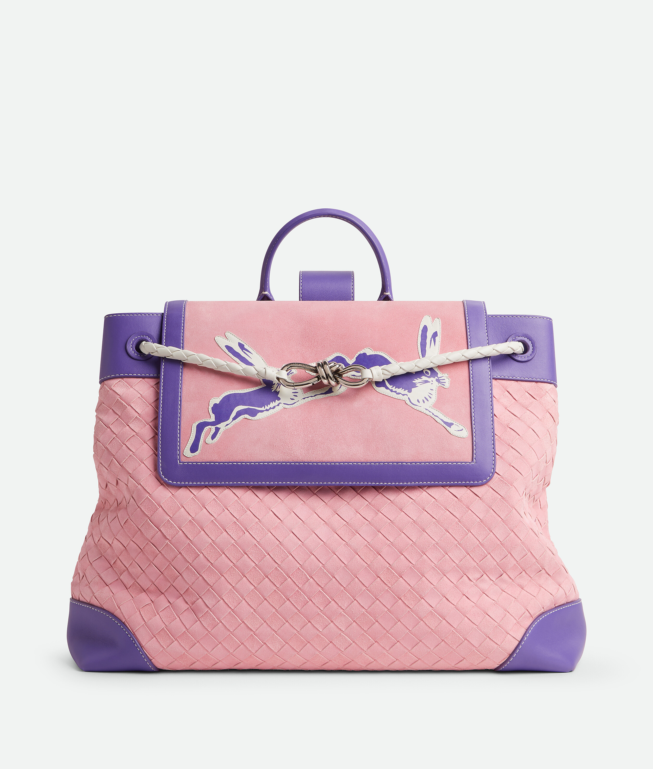 Bottega Veneta Großer Andiamo Rucksack - Pink - Herren -