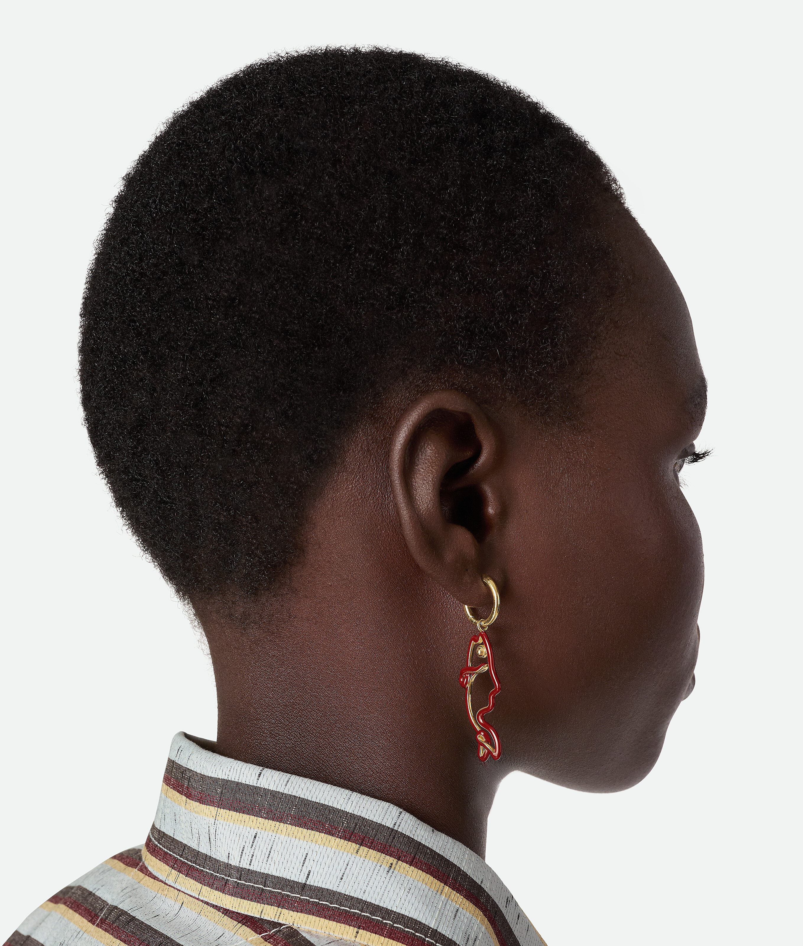 Bottega Veneta Fish Earrings - Syrup - Woman