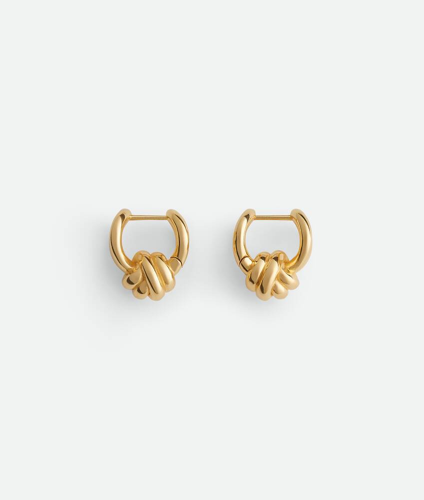 Display a large version of the product image 1 - Knot Hoop Earrings