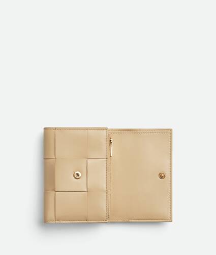 CELINE Compact Wallet Small Trifold Leather From Japan