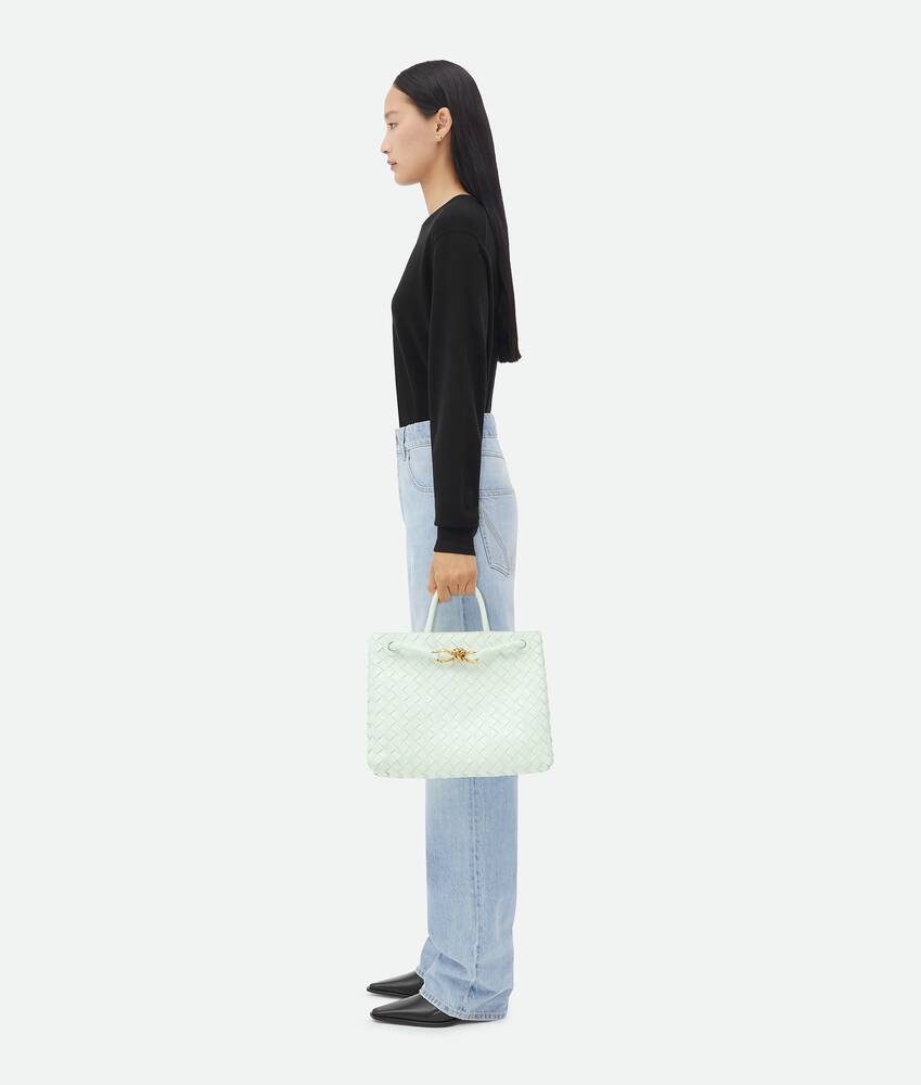 Women's Medium Andiamo in Glacier Bottega Veneta Australia EN - Image 6