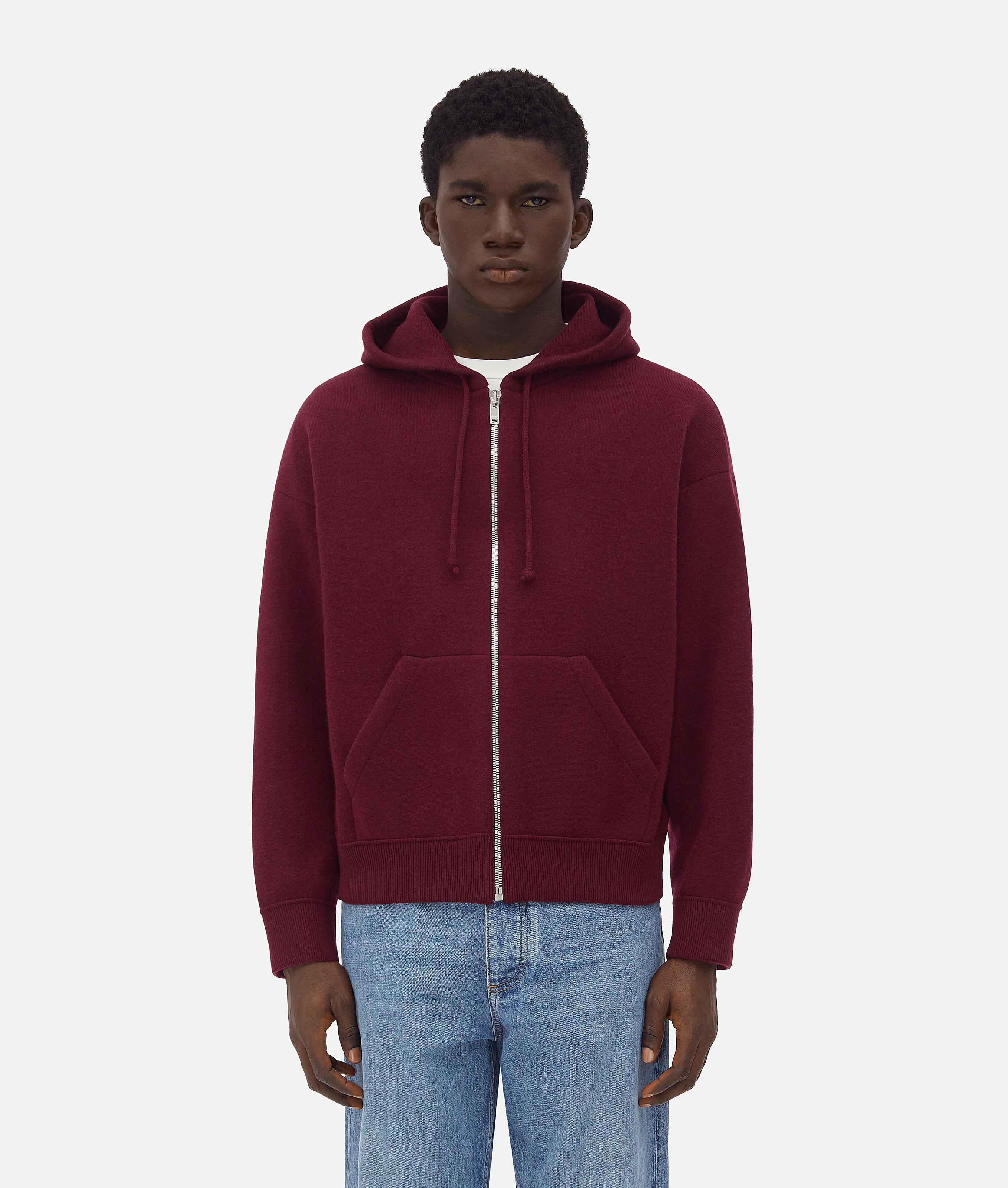 Shop Bottega Veneta Kaschmirpullover In Merlot