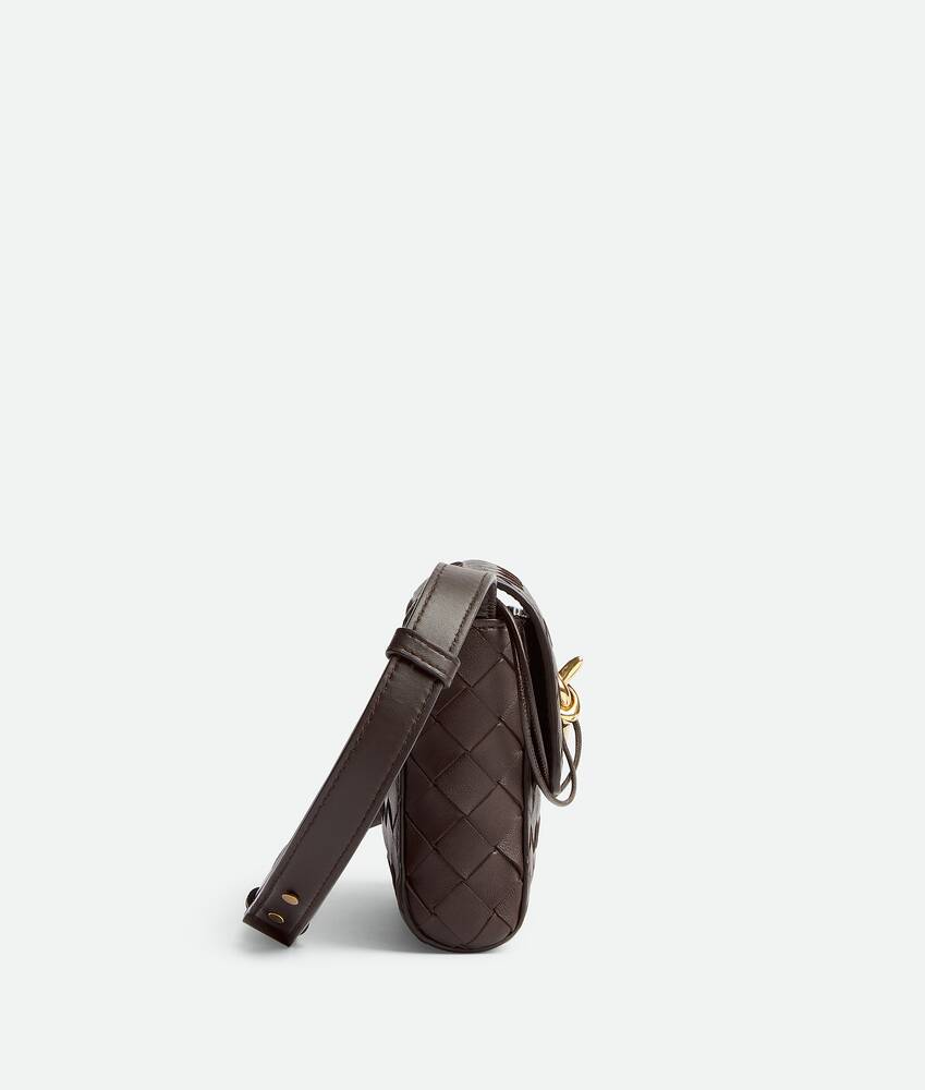 Bottega Veneta® Women's Mini Andiamo Cross-Body Bag in Fondant. Shop online  now.