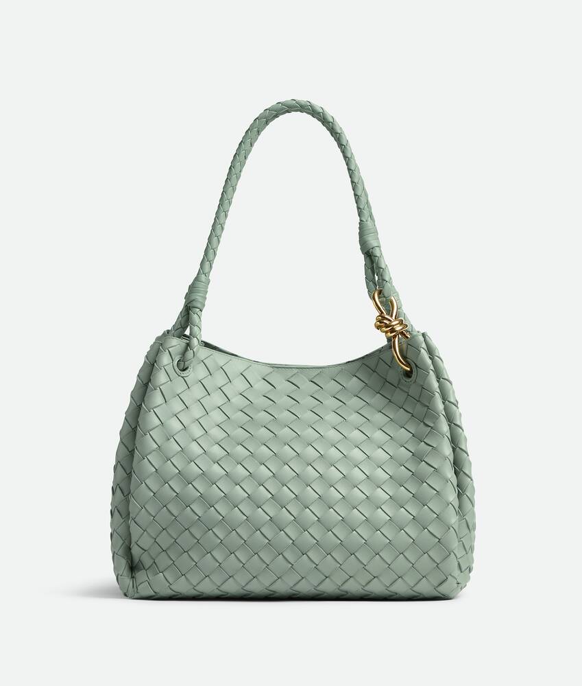 Bottega Veneta® Women’s Large Parachute in New sauge. Shop online now.