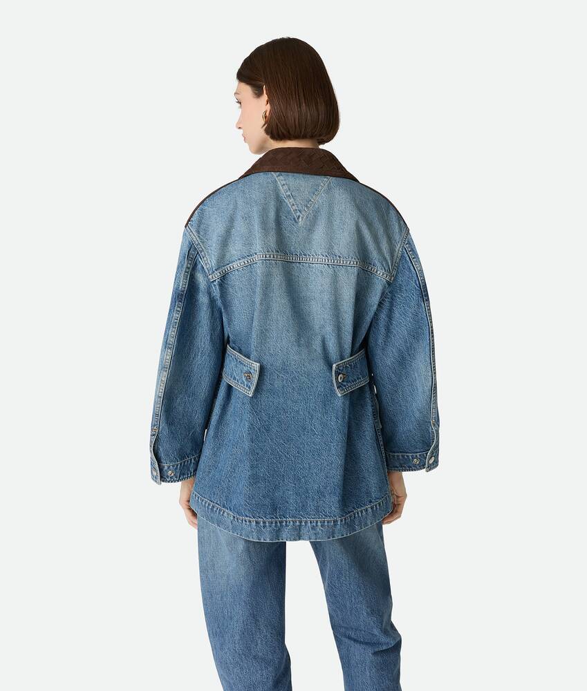 Display a large version of the product image 3 - Vintage Indigo Denim Jacket