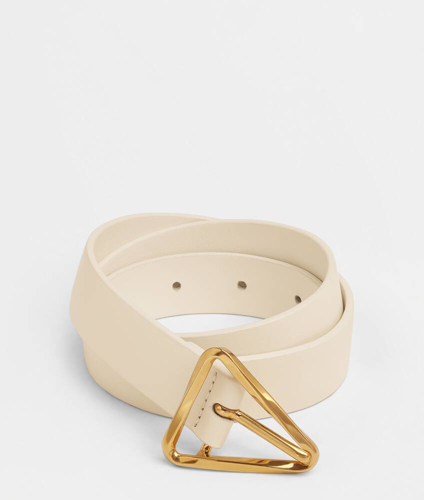 Bottega Veneta® Women's Grasp Belt in White. Shop online now.