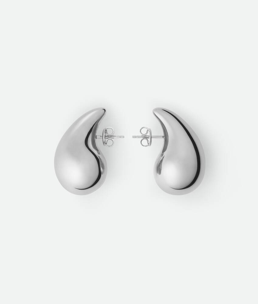 Bottega Veneta® Women's Drop Earrings in Silver. Shop online now.