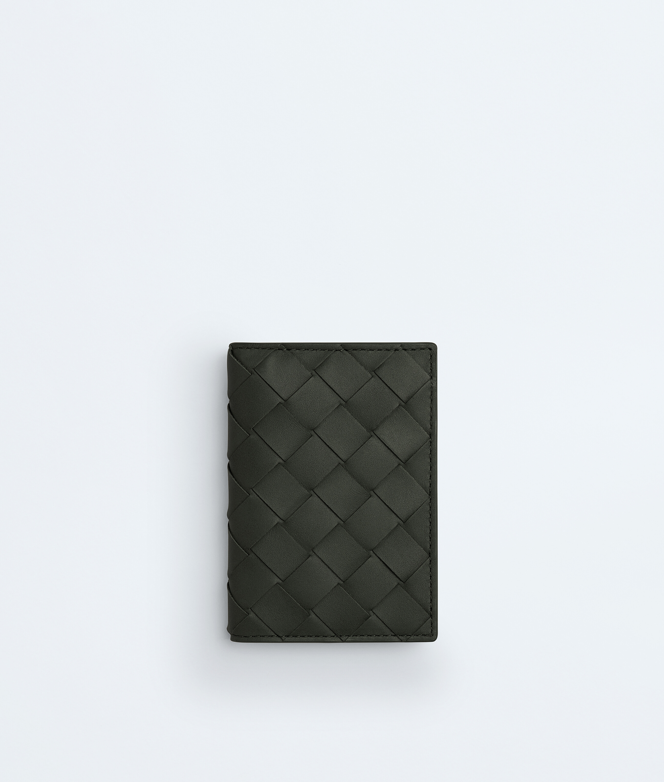 Intrecciato Flap Card Case