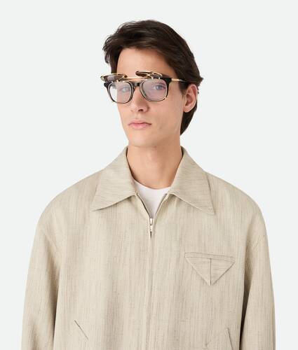 Classic Square Clip On Sunglasses