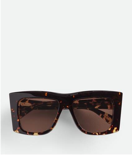 Visor Recycled Acetate Square Sunglasses