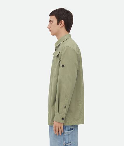 Light Cotton Twill Overshirt