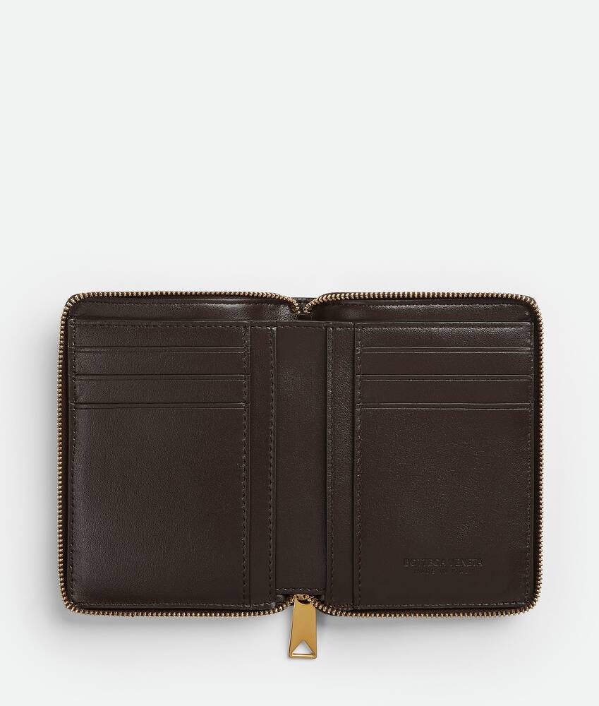 보테가 베네타 컴팩트 카세트 지퍼 어라운드 지갑 681191VCQC12132