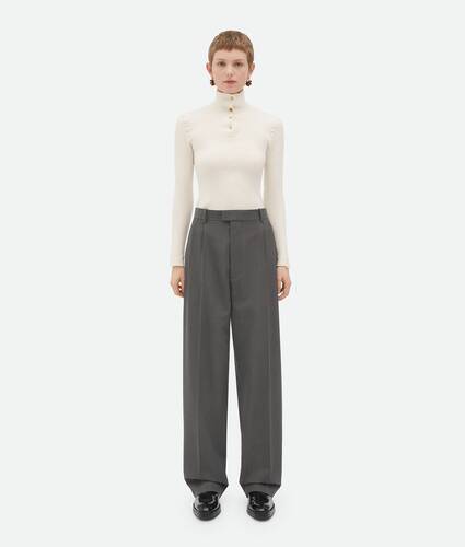 Pantalon en laine légère