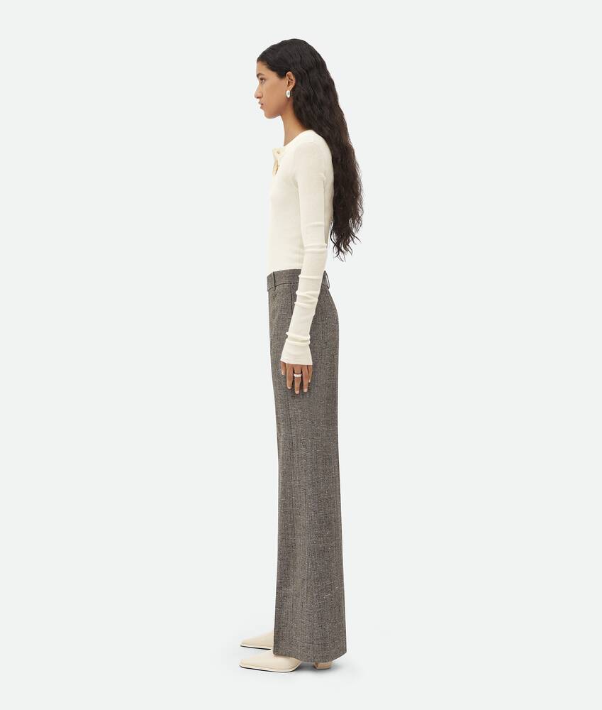 Display a large version of the product image 2 - Viscose And Silk Flared Pants