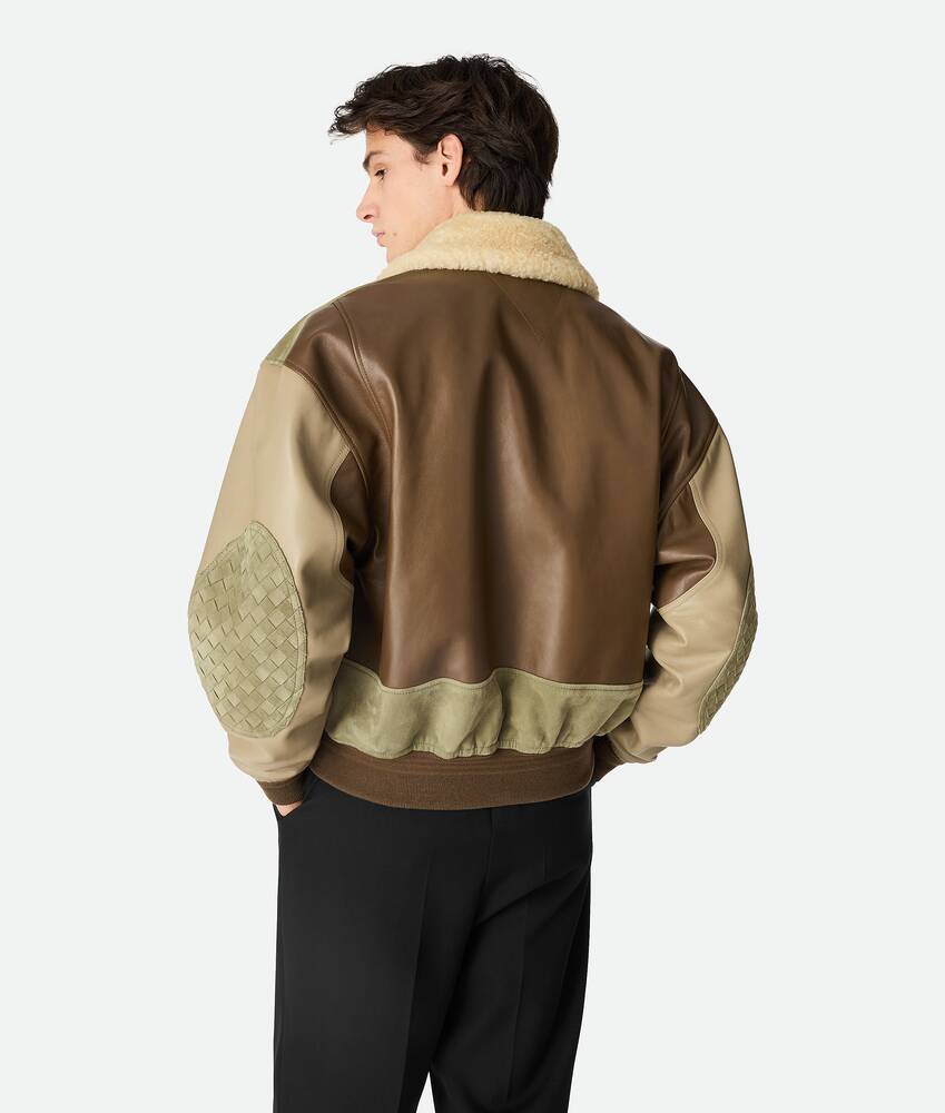 Display a large version of the product image 3 - Leather Nappa Blouson