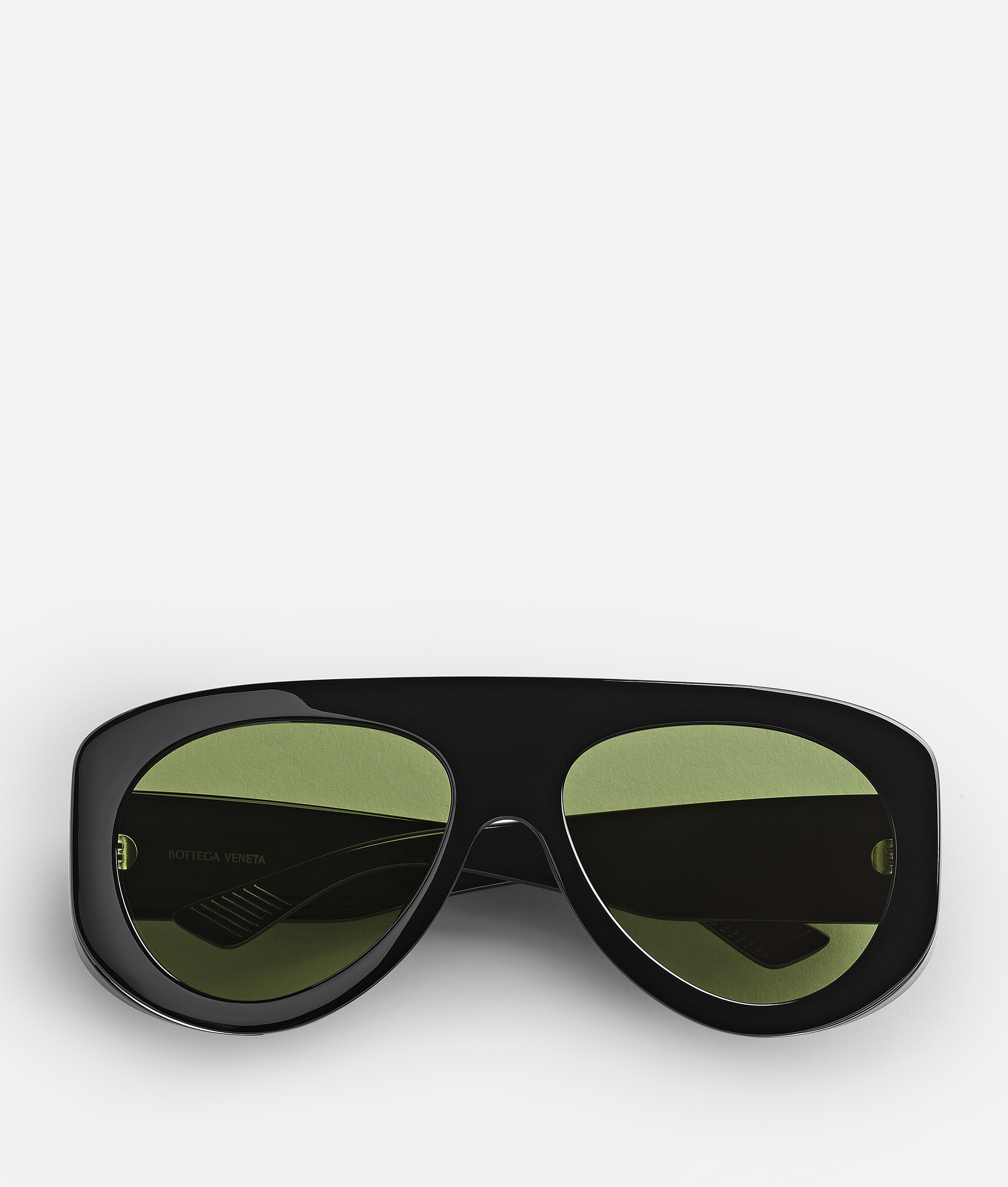 Bottega Veneta Osservatorio Aviator Sunglasses - Black - Unisex -