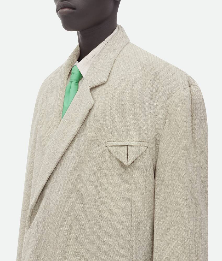 Display a large version of the product image 4 - Mouline Wool Silk Jacket