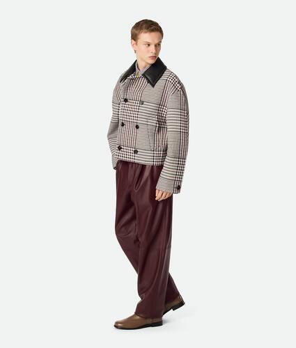 Cotton Check Blouson